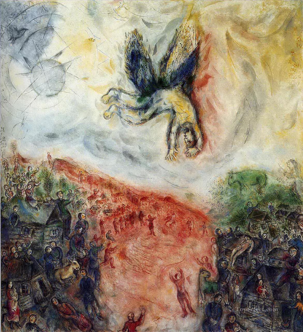 The Fall of Icarus MC Jewish Oil Paintings